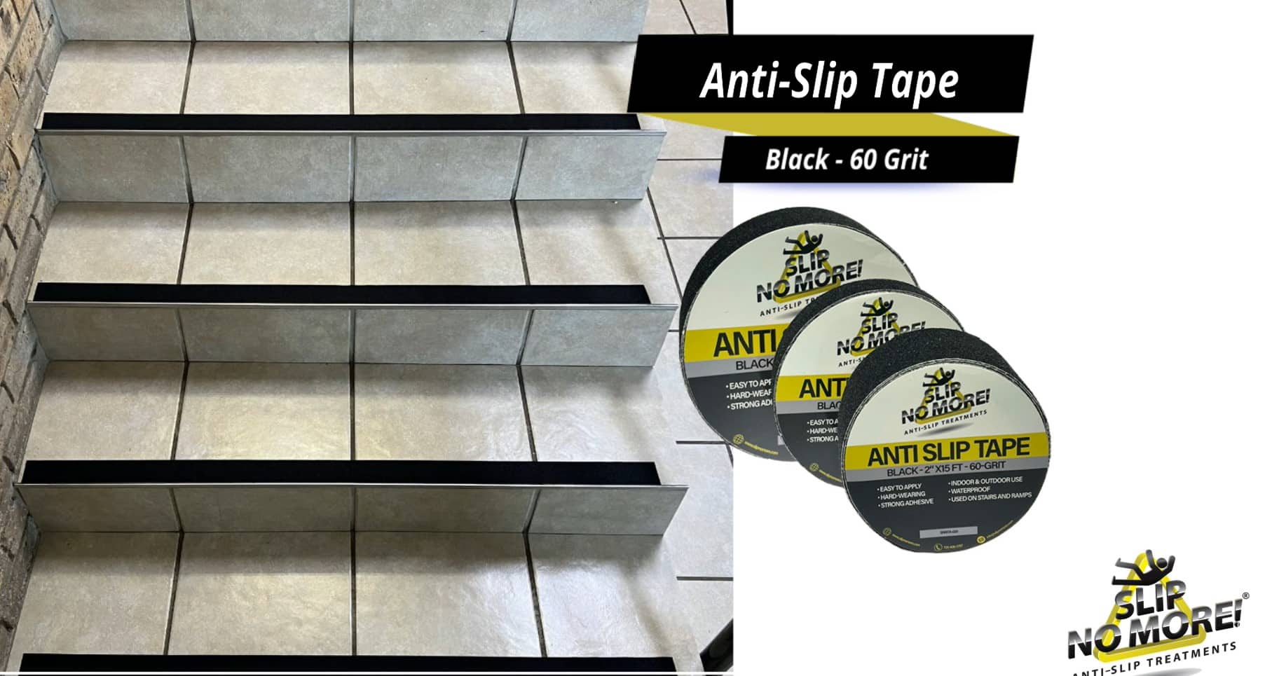 Anti-Slip Tape for Stairs-How to make your stairs safer
